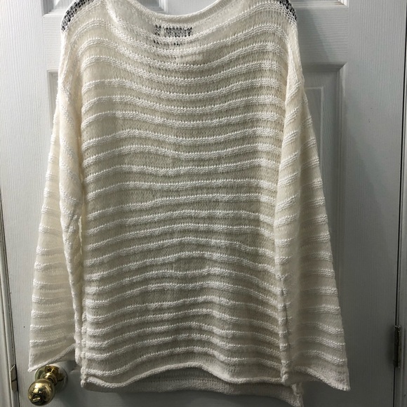 Theory White Sughero long sleeves sweater - Picture 10 of 12